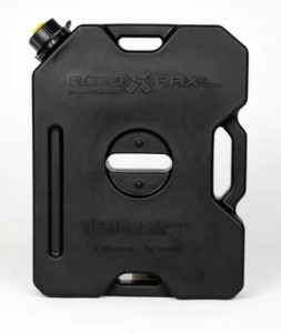 Black Rotopax Water Canister 2 gallons/7,8l.